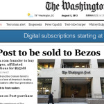 Con The Washington Post Jeff Bezos compró su entrada al poder polÃtico Con The Washington Post Jeff Bezos compró su entrada al poder polÃtico